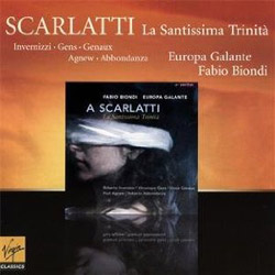 Vivica Genaux CD Santissima Trinita oratorio by Scarlatti