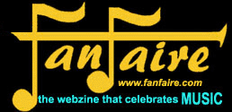 logo: FanFaire, the webzine that celebrates music - an online opera and classical music magazine